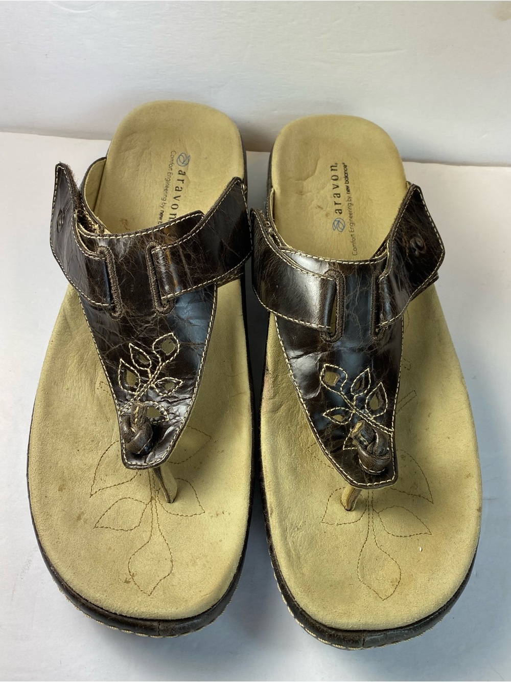 Aravon by New Balance Quinn Comfort Thong Sandals Women’s 11